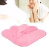 5Pcs Makeup Removal Towel, Coral Fleece Fabric Soft Skin Friendly Makeup Eraser Cloth, Wear robust Microfiber Towel Makeup Remover Cloth, for Women view 4