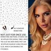 1450 Pieces Eye Face Gems White Pearls Self-Adhesive Rhinestone Stickers for Makeup, Rainbow Glitters Jewels Face Stickers, for DIY Nail Body Accessories view 3