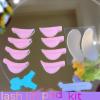 Lash Lift Ribbon tape compensator mix color (Orange-Natural Lift Result) view 2