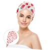 CIMAXIC 1Pc Strawberry Dry Hair Cap Hair Drying hat Absorbent Shower hat turbins for Ladies Micro Fiber Towel Quick Dry Head Turban Makeup Hair Towel Waterproof Bath Hat Girl Shower Hat view 3