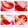 Segbeauty Paraffin Wax Bath Liners, 600 Counts Plastic Paraffin Wax Mittens Foot Bags, thera-py Wax Refill Gloves Hand Heat SPA Bags for Hands Feet Wax treat-ment Paraffin Wax Machine view 4