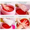 Segbeauty Paraffin Wax Bath Liners for Hand & Foot, 600 Counts Plastic Paraffin Wax Liners Mitten Foot Bags, thera-py Wax Refill Gloves Hand Booties Covers Heat SPA Bags for Wax treat-ment Paraffin view 4
