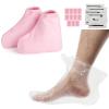 Segbeauty Paraffin Wax Bath Liners Booties, 400 Counts Plastic Paraffin Wax Liners Foot Bags, thera-py Wax Refill Booties Covers Heat SPA Bags for Wax treat-ment Paraffin Wax Machine Pink view 1