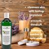 Bare Beauty Naturals 100% Natural Ceremonial Matcha Shampoo Face and Body Wash- Sulfate Free- Nourishing- Cleansing- Antibacterial- Chemical Free-Plant-Based (2 Fluid Ounces, Pump top (Pack of 1)) view 4
