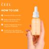 The Ceel 20% Vitamin C Brightening Anti-Aging Serum for Face with Ascorbic, Ferulic Acid & Vitamin B5 - Paraben & Perfume Free Skin Care Formula for Hydration, Wrinkles, Dark Spots, & Radiance - 30ml view 3