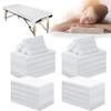 400 Pcs Disposable Bed Sheets for Massage Table 31" x 71" Massage Table Sheet Soft Non Woven Bed Cover Breathable for SPA Massage Beauty Tattoos(White) view 1