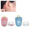 Earrings Hole Cleaner Kit, Ear Piercing Care Odor Removal Cleaning Tool for Girls Women, 20ml Odor Removal Cleaning Solution 240Pcs Ear Punching Floss Pig Shape, Esential Home Ear(Rose Flavor) view 4