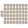 50pcs Disposable Facial Mask Paper Sheet, Skin Face Care Compress Masque Mask, Moisture Retention Disposable Compressed Mask, Essential for Home DIY Skin Care view 1