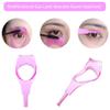 Mascara Shield YASNAI 3 PCS lash buddy Applicator tool, Mascara Guard Eyelash Applicator Tools, 3 in 1 Upper Lower Shield Guard Separator Eyelash Comb view 2