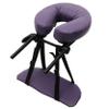 Massage Table Face Pillow - Purple U-Shaped Headrest Cushion for Comfortable Bed Massage Perfect for Therapists and Home Use view 1