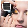 Beavorty 100pcs Double-headed Sponge Eyeshadow Makeup Brushes for Women Smooth Applicator for Home Travel for Daily Use and Special Occasions Black view 3