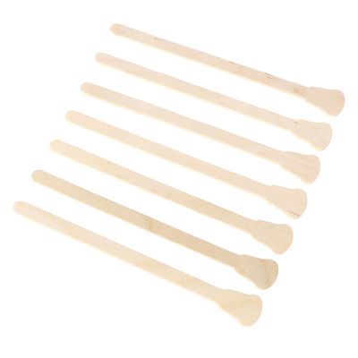 Beavorty 150pcs Disposable Wooden Wax Spatulas Applicators for Waxing Skin-safe for Salon Home Use Compatible Wax