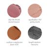 Julep Everyday Easy 4 Piece Kit with Eyeshadow 101 in Putty Matte, Length Matters Lengthening Mascara, Skip The Brush Cream to Powder Blush in Muted Mauve, & Cushion Complexion Concealer in Fawn view 2