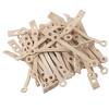 50 Pieces Hair Perm Curlers, Professional Rod Replacement Bands Hair Perm Rods Set Plastic Perm Rods Cold Wave Rods, Women Wave Perm Rods Set, DIY Hairdressing Tool Sticks view 1