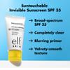 e.l.f. SKIN Suntouchable Invisible SPF 35, Lightweight, Gel-based Sunscreen For A Smooth Complexion, Doubles As A Makeup Primer, Vegan & Cruelty-Free, Packaging May Vary view 3