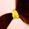 Amelia Beauty, Neon Lime Skinny Jersey Scrunchies, 2.125in Diameter, Gentle on Hair, Strong Hold, No Snag, No Dents or Creases. 12 Pack view 4