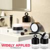 2PCS Plastic Loose Powder Case Round Face Powder Container Jar with Lid Mirror and Sponge Puff Mini Portable Makeup Jar DIY Cosmetic Storage for Blusher Powder 10Gram view 4