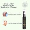 Sheltr Under Eye Cream Gel for Dark Circles with Vitamin E & Coffee Users Saw Reduced Dark Circles Reduces Puffiness & Fine Lines Cooling Massage Roller (PACK OF 1 ROLLER 15 ML) view 2