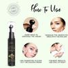 Sheltr Under Eye Cream Gel for Dark Circles with Vitamin E & Coffee Users Saw Reduced Dark Circles Reduces Puffiness & Fine Lines Cooling Massage Roller (PACK OF 1 ROLLER 15 ML) view 3