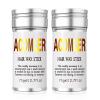 Acomler Hair Wax Stick, Wax Stick for Hair, Fly Away Stick for Hair, Slick Back Hair Products Frizz Control, Hair Accessories for Women&Kids, Hair Styling Wax Pomade Gel Stick (Pack of 2 Silver,5.4oz) view 1