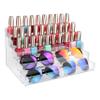 Sunglass Organizer Easy Snap-on Assembly, Acrylic Sticker Display Stand for Vendors, Nail Polish Holder Nail Desk Essential Oil Lipstick Storage,Clear Sunglasses Perfume Organizer (5 Layers) view 1