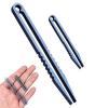 2Pcs Mini Titanium Tweezers, Portable Travel EDC Tweezers view 1