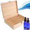68 Slot Essential Oil Wooden Box Organizer Large Wood Storage Case Holds view 2