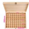 68 Slot Essential Oil Wooden Box Organizer Large Wood Storage Case Holds view 4