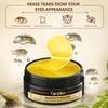 60 Pcs 24K Gold Under Eye Patches, 30 Pairs Undereye Mask for Puffy Eyes Dark Circles Treatment, Collagen Gel Pads Hydrating for Eye Bags Puffiness Wrinkle, Women Men Beauty Skin Care Products view 2