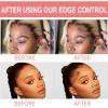 8.8oz Edge Control Wax for Women Strong Hold Non-greasy Edge Control Smoother Edge Wax Styling Gel Edge Control for Black Hair No Flaking, White Residue, Shine and Smooth (Sweet Peach) view 4