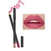 AKOAK Wooden Women's Lip Pencil, Waterproof Cosmetic Lipstick Pencil, Pack of 2 view 1