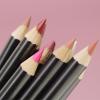 AKOAK Wooden Women's Lip Pencil, Waterproof Cosmetic Lipstick Pencil, Pack of 2 view 4