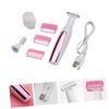 FOMIYES Electric Shaver Rechargeable Hair Remover Hair Removal Machine Curved Comb Fast Trimming Ipx6 Waterproof view 3