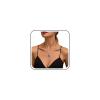Allereyae Vintage Crystal Sapphire Necklace Rhinestone Heart Sapphire Pendant Necklace Blue Sapphire Choker Necklace Silver Cz Heart Necklace Jewelry for Women view 1