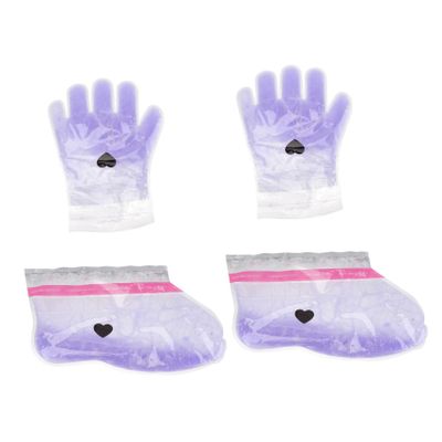 Beatifufu 2pairs Wax Therapy Hand Feet Covers Durable Comfortable Beauty Wax Care Film for Salon-like Treatment Lightweight Design Present for Friends Family