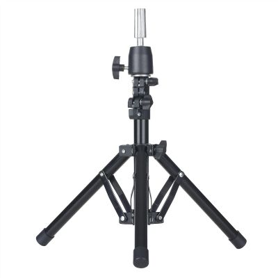 Wig Stand Wig Stand Tripod with Cloth Storage Bag Base Adjustable Mannequin Metal Cosmetology Hairdressing Training Mannequin Wig Holder Wig Display