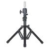 Wig Stand Wig Stand Tripod with Cloth Storage Bag Base Adjustable Mannequin Metal Cosmetology Hairdressing Training Mannequin Wig Holder Wig Display view 1