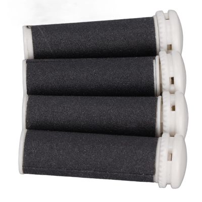 4pcs Replacement Roller Electric Foot File Grinding Tool Replacement Head for Feet Pedicure Tool Callus Remover HeadFoot File Replacement Roller