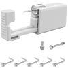 Nose Piercing Kit, SLVIEKAE Self Nose Piercing Gun Nose Piercing Kit Tool Disposable Piercing Kit (White) view 1