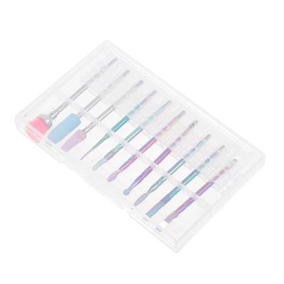 Beavorty 1 Set Nail Polisher Russian Manicure Kit Cleaning Accessories Nail Files for Natural Nails Kit Cuticle Bits Cuticle Nail Drill Bit Nail Sanding Grinding Alloy