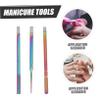 Beavorty 1 Set Nail Polisher Russian Manicure Kit Cleaning Accessories Nail Files for Natural Nails Kit Cuticle Bits Cuticle Nail Drill Bit Nail Sanding Grinding Alloy view 2