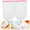 Beaupretty 1pair Paraffin Wax Gloves for Hand Treatment Thermal Mitts for Manicure Spa Moisturizing Hand Care Reusable and Washable for Healthy view 3