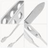FRCOLOR Meibomian Gland Expressor Tool Stainless Steel Eyelid Massage Tweezers for Dry Eyes Round Tip Eyelid Gland Tweezers view 3