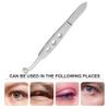FRCOLOR Stainless Steel Tweezer and Meibomian Gland for Women Eye Tool for Dry Eyes Smooth Edges for Use Comfortable Compression view 2