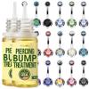 BodyJ4You 18PC Belly Button Rings - Piercing Aftercare Bump Treatment Keloid Removal Solution - 14G Surgical Stainless Steel view 1