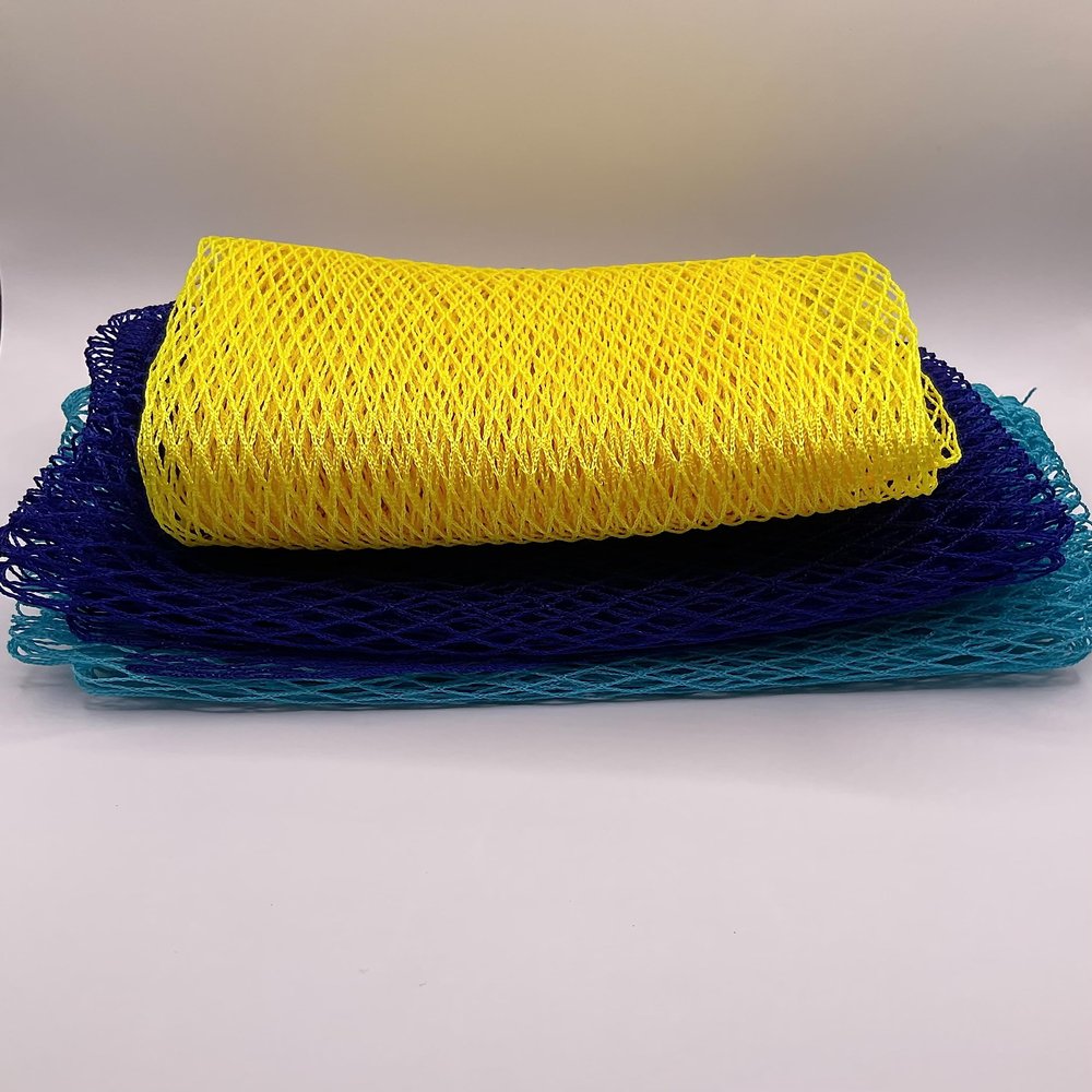 2 Pieces African Exfoliating Net Sponge No Softening After Wash Deep Exfoliting Net