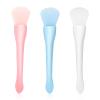 Face Mask Applicator,3 Pack Soft Silicone Face Mask Brushes Double Head Facial Mud Mask Applicator Cream Spoon Beauty Tools for Apply Cream,Lotion view 1