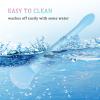 Face Mask Applicator,3 Pack Soft Silicone Face Mask Brushes Double Head Facial Mud Mask Applicator Cream Spoon Beauty Tools for Apply Cream,Lotion view 4