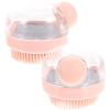 Healifty 1 Set Shampoo Brush Bath Brush Body exfoliator Brush pet Bath Massage Brush Body Massager pet Shampoo Brush pet Massager pet Bath Brush Head Brush Travel Scrub Multifunction view 1
