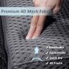 Bath Pillow for Bathtub with Strong Non-Slip Suction Cups and Comfortabl 4D AirMesh Bath Pillow for Women &Man view 3